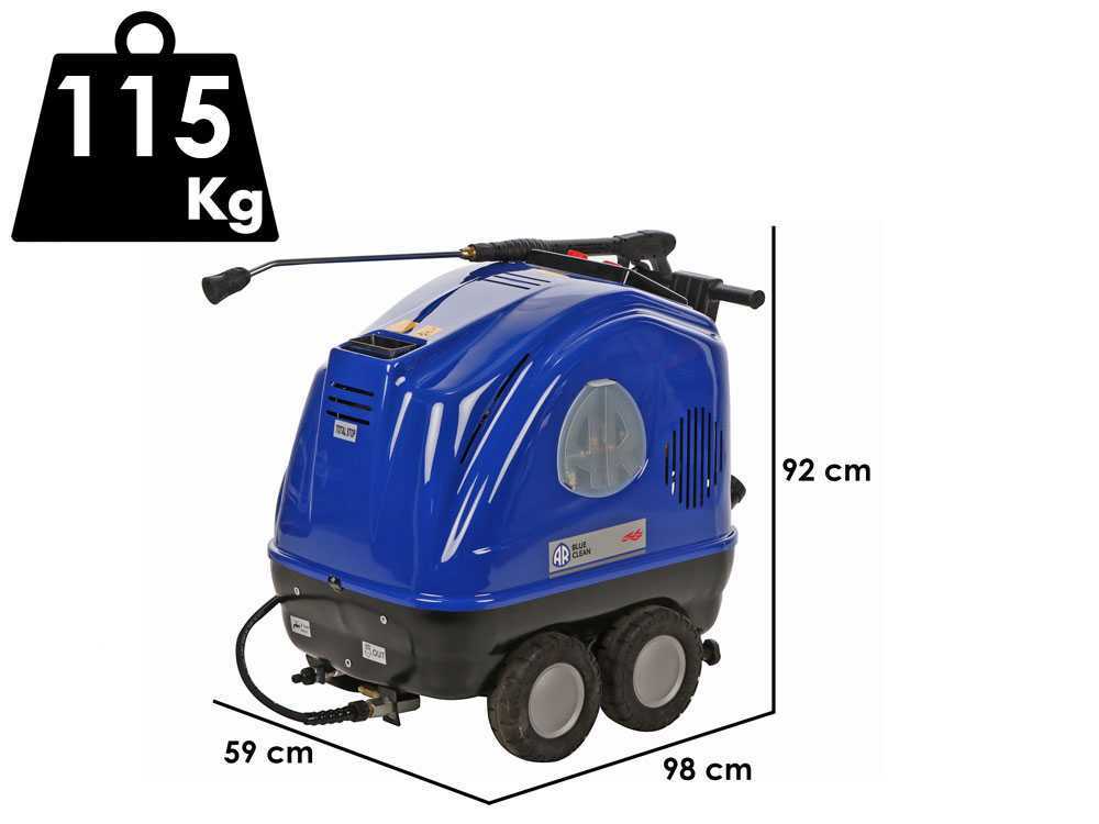annovi & reverberi 6970 heißwasser hochdruckreiniger 230 bar 900 l/h