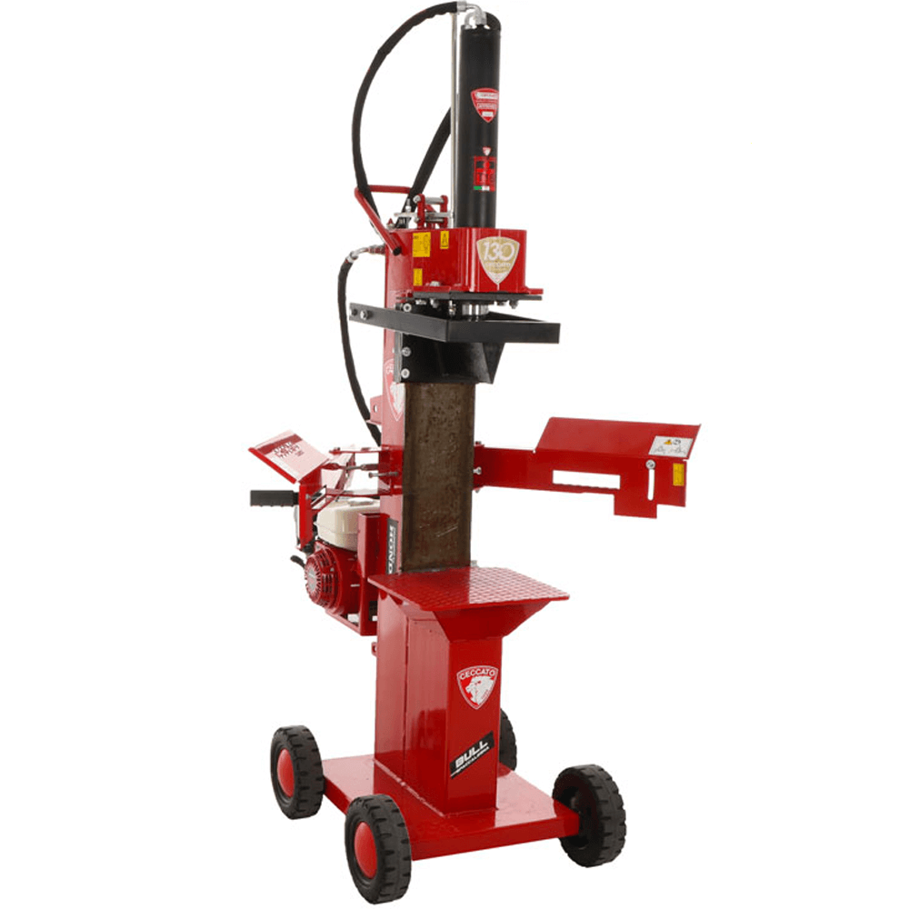 ceccato bull spl13r4h senkrechter benzin holzspalter honda gx200 motor