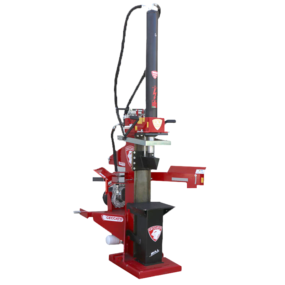 ceccato olindo bull splt25 hydraulischer holzspalter mit dreipunktanschluss für traktor 1100mm