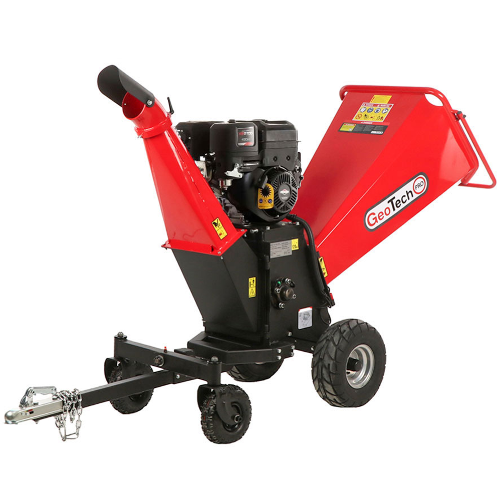 geotech pcs 160 bse pro profi häcksler schredder motor b&s xr2100
