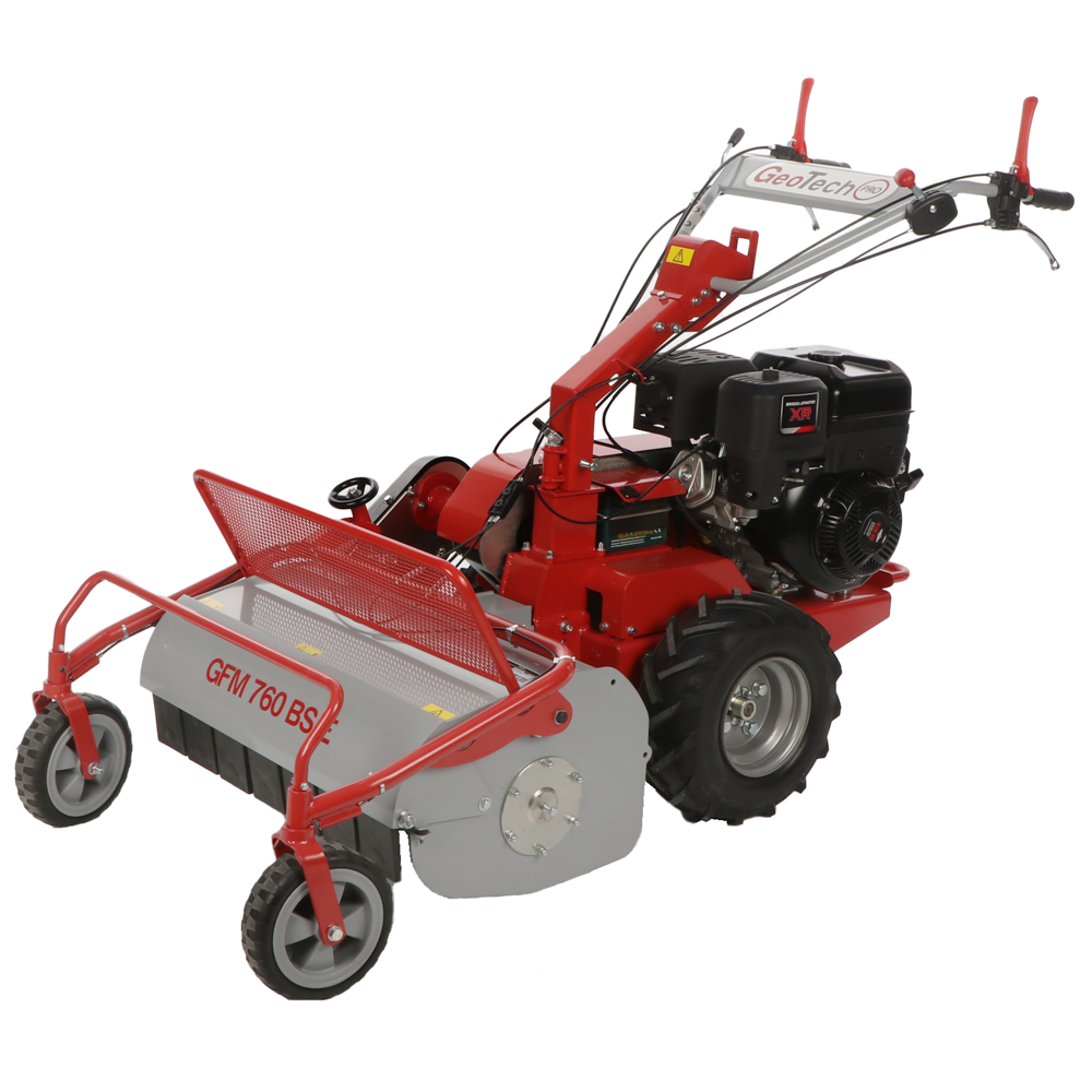 geotech pro gfm 760 bs e hochgrasmäher mit y messer b&s xr2100