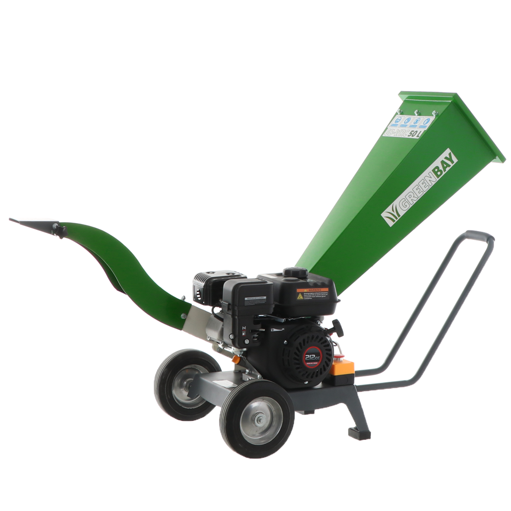 greenbay gb wrc 50 l häcksler mit verbrennungsmotor motor 7 ps