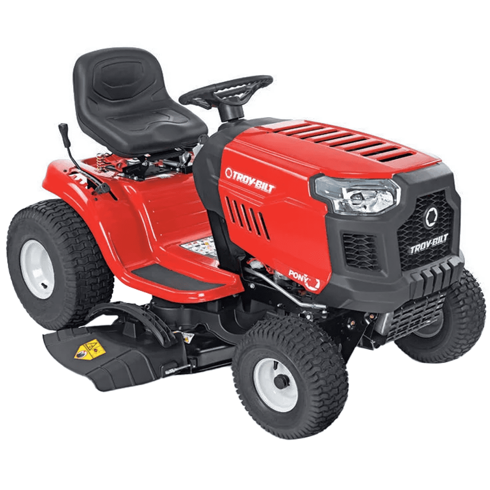 Troy-Bilt Pony 92T-S – Tondeuse autoportée – Boîte transmatique – Éjection latérale